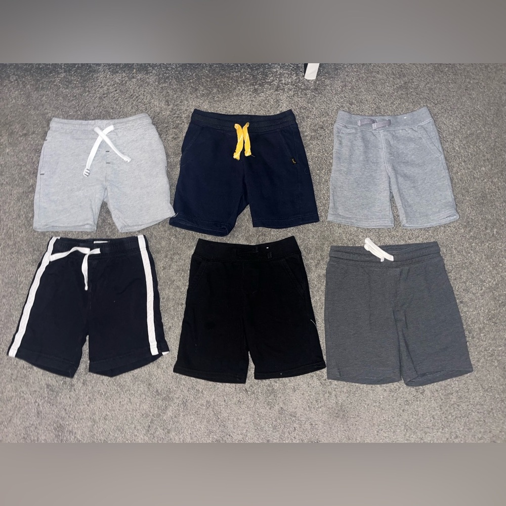 Boys 4T Six-Piece Casual Shorts Lot | The Children’s Place, Lee, Granamals